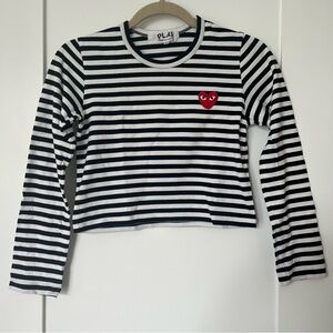 COMMES DES GARÇONS PLAY Striped Shirt